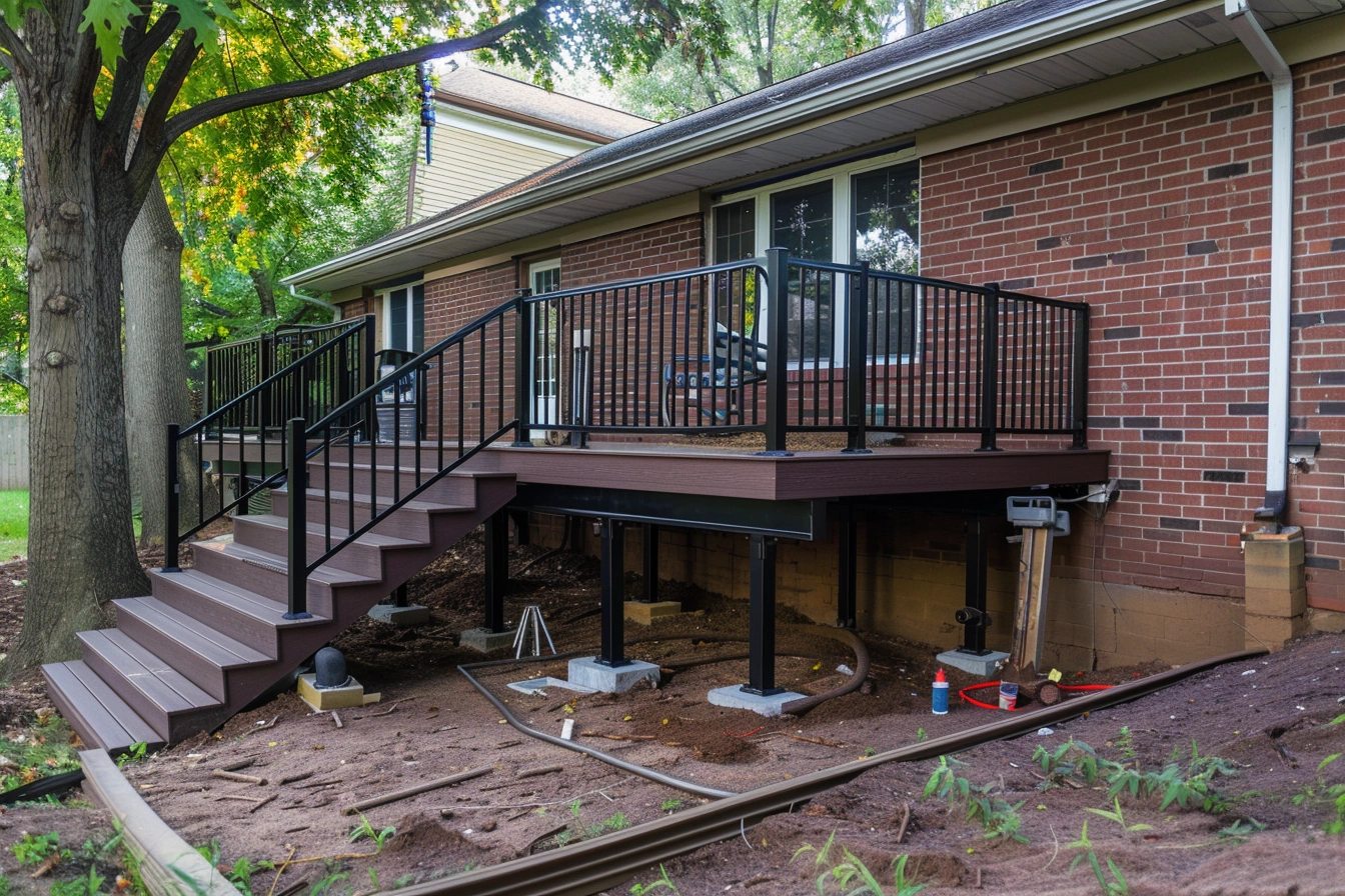 Deck and Siding Project 7 - Lexington KY