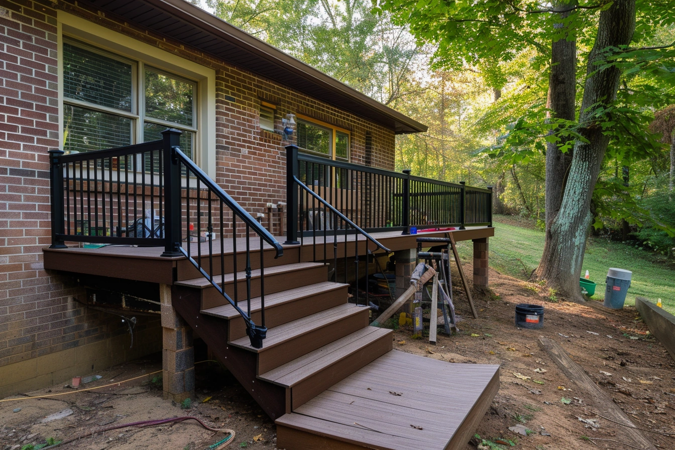 Deck and Siding Project 11 - Lexington KY