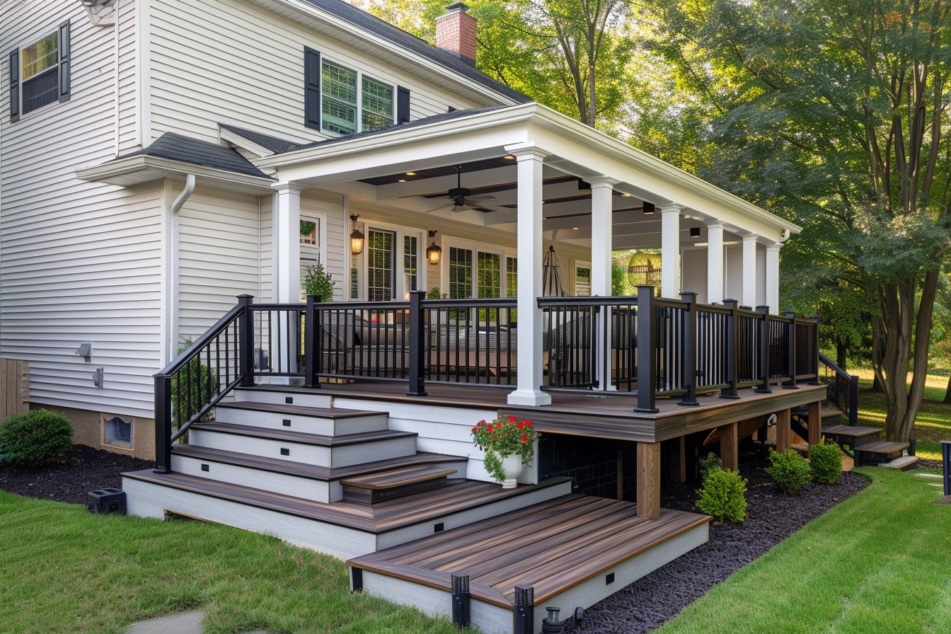 Premium Composite Deck Installation