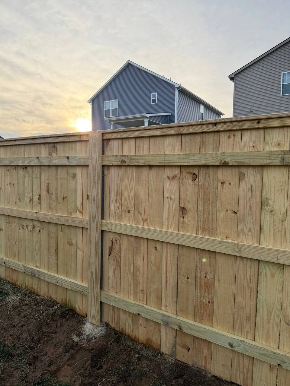 Board-on-Board Fence