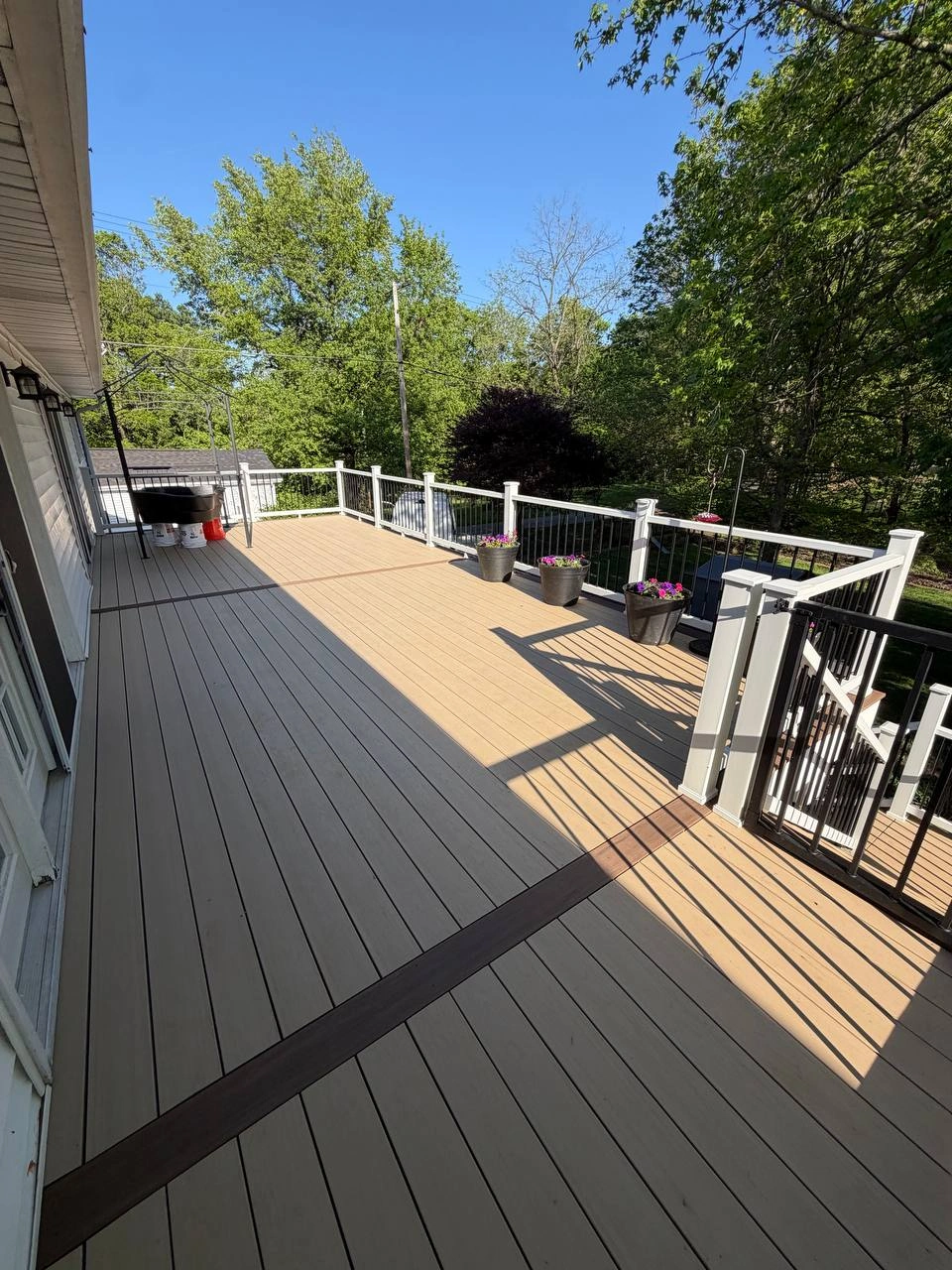 Trex Backyard Deck