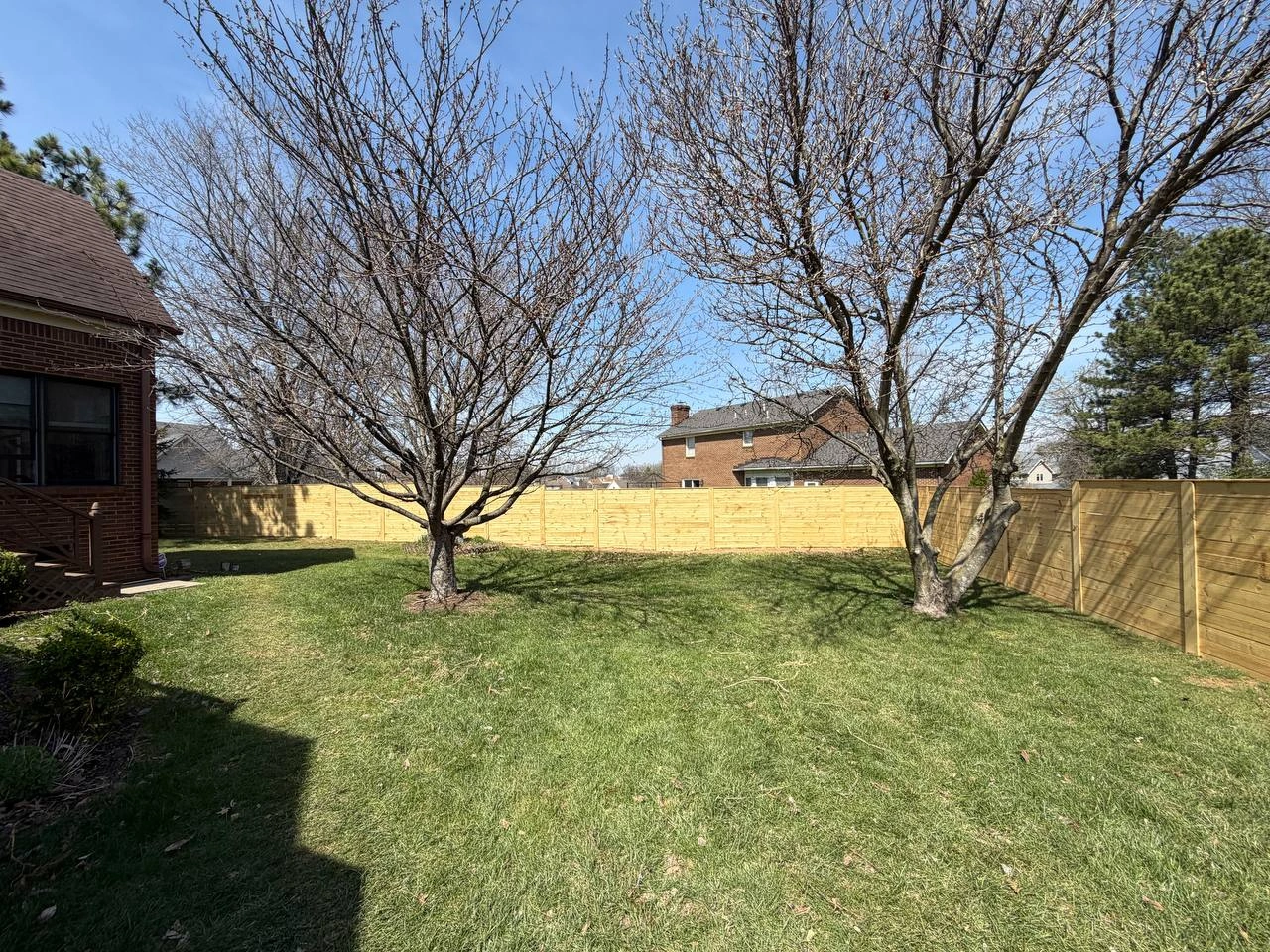 Vertical Wood Privacy Fence