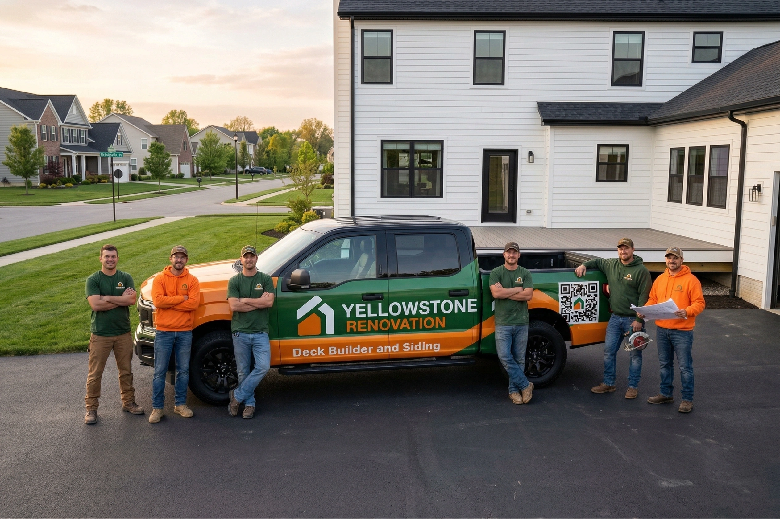 Completed exterior remodeling projects